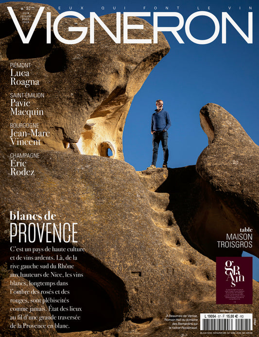 En une du magazine Vigneron !