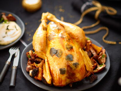 L'accord d'Automne : La Chapelle 2022 / Poularde rôtie aux champignons